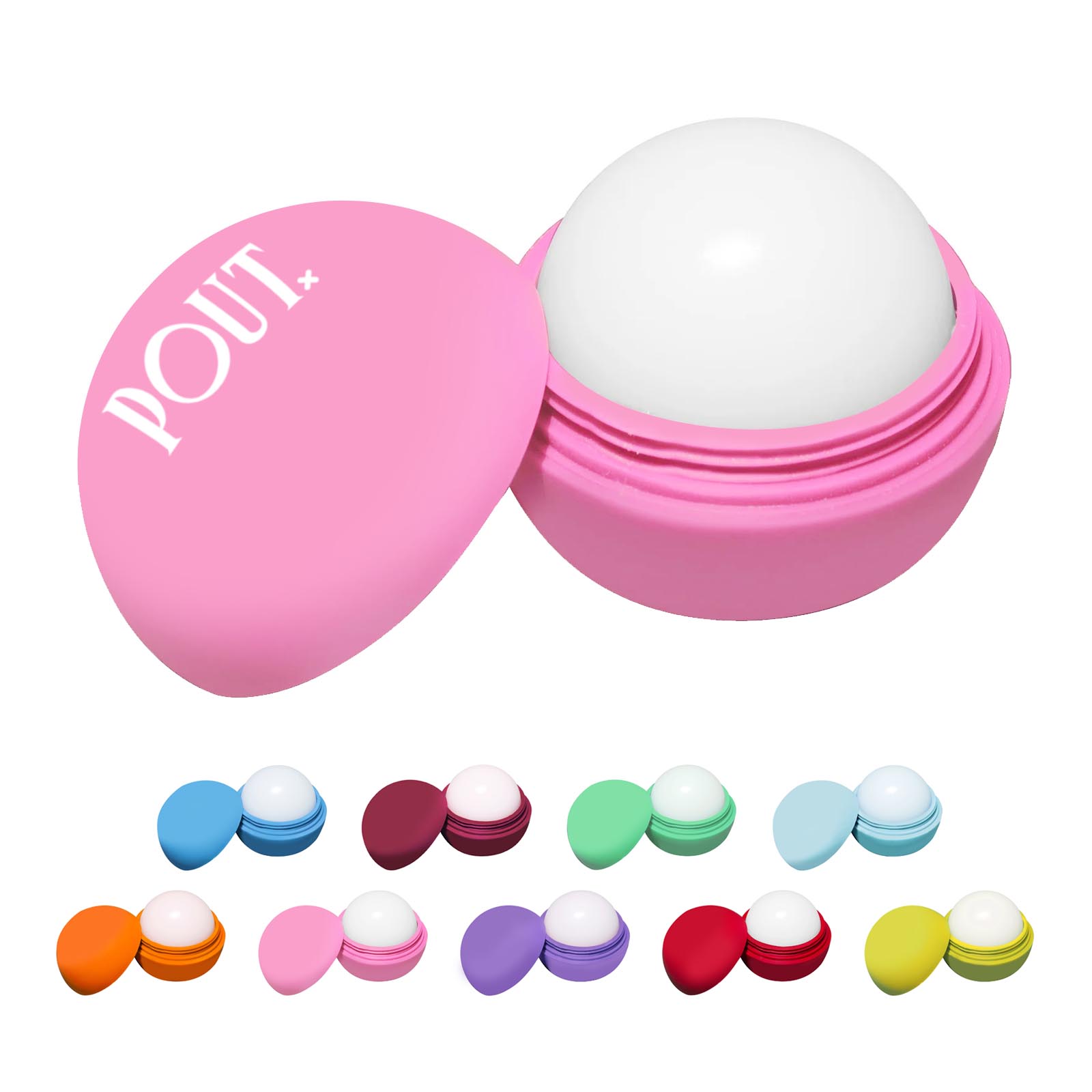 Round Scented Lip Balm