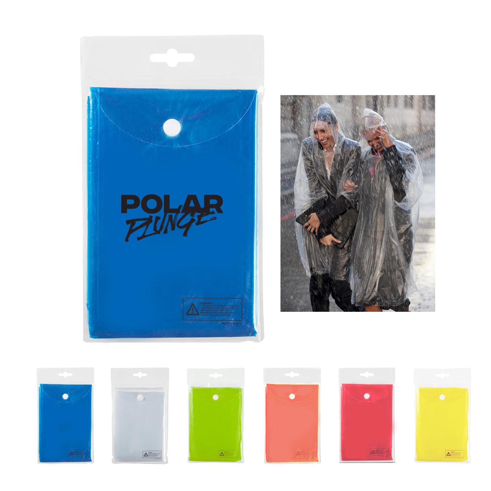 Disposable Rain Poncho