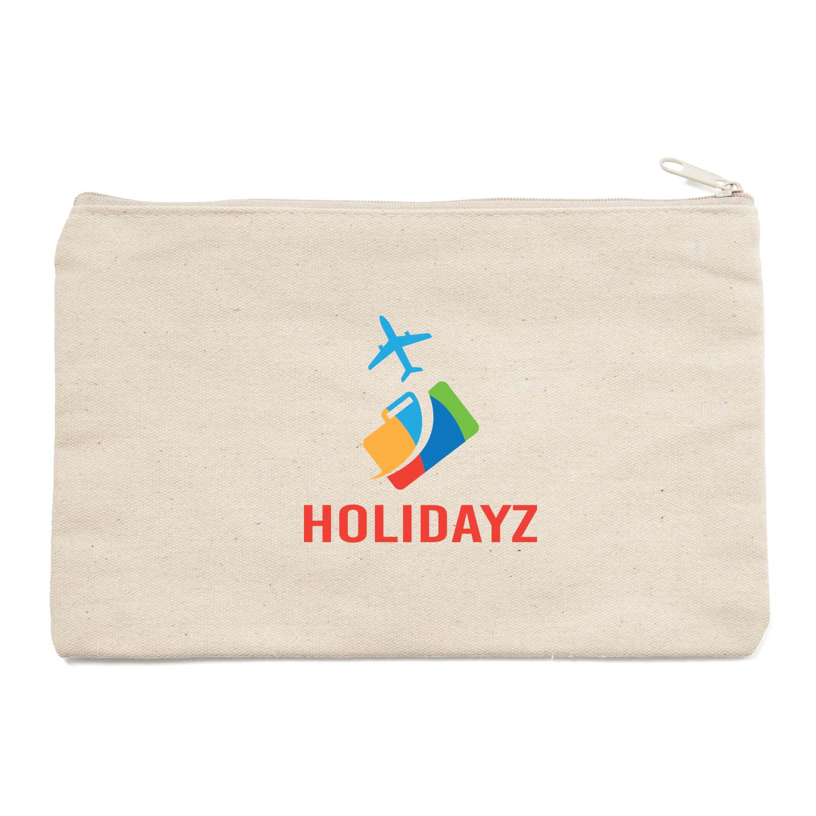 JORNIKOLOR 12 oz. Canvas Zippered Pouch