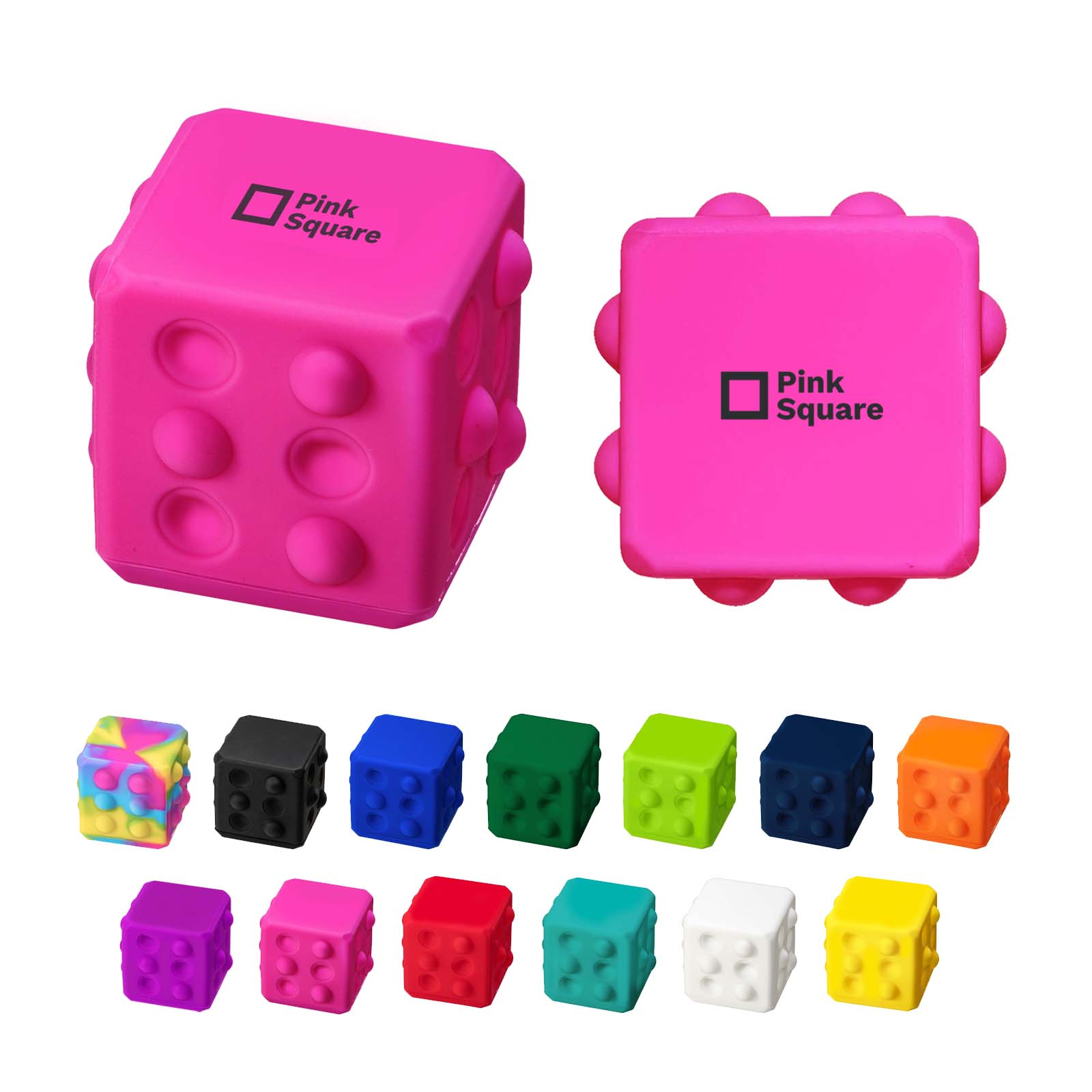 Square Push Pop Ball